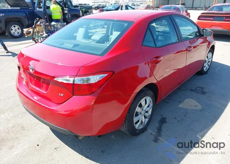 2016 Toyota Corolla Le from USA, damaged, VIN 2T1BURHE2GC699441